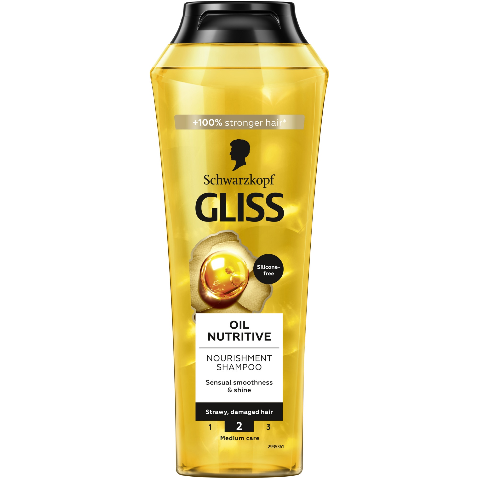 Sampon Schwarzkopf Gliss Oil Nutritive pentru par uscat, 250 ml
