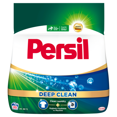 Detergent de rufe pudra Persil Deep Clean Universal, 20 spalari , 1,1kg