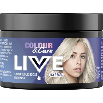 Masca de par Schwarzkopf LIVE Colour & Care ICY PEARL, 150ml