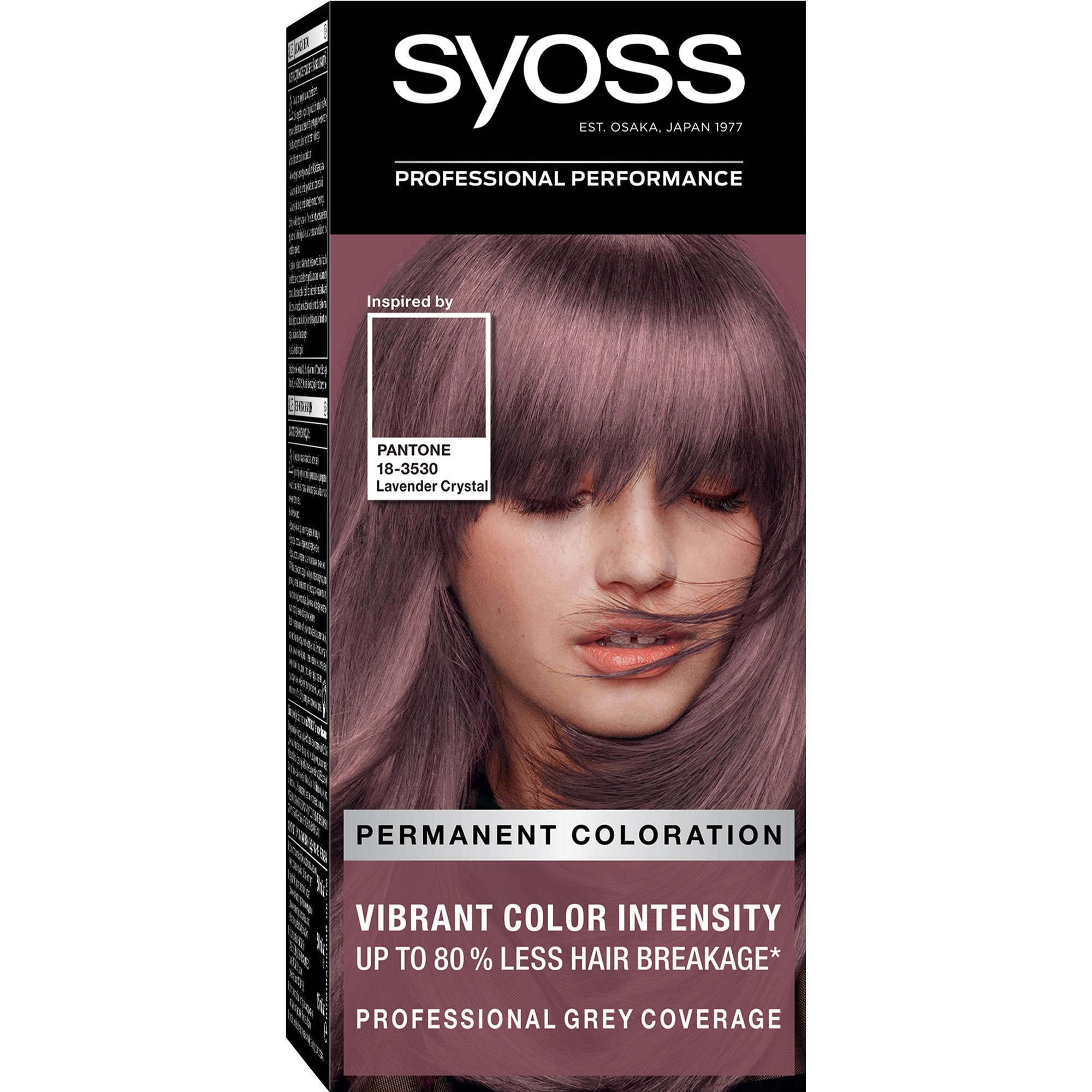 Vopsea de par permanenta Syoss Pantone 8-32 Lavanda Cristal, 115 ml