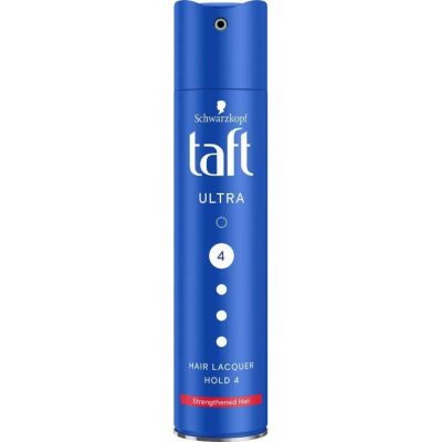 Fixativ Taft Ultra Strong, nivel fixare 4, formula vegana, 250 ml