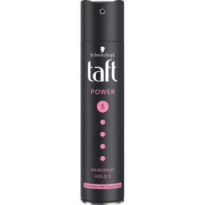 Fixativ Taft Power Cashmere, nivel fixare 5, formula vegana, 250 ml