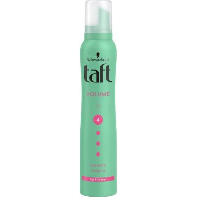 Spuma modelatoare Taft Volume Ultra Hold, nivel fixare 4, formula vegana, 200 ml