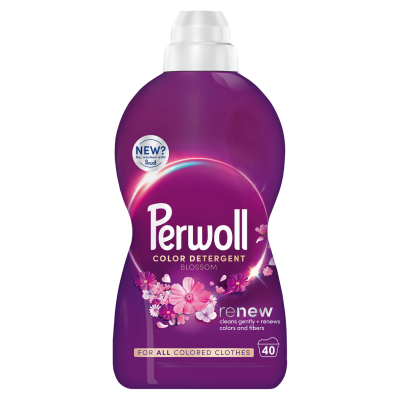 Detergent lichid pentru rufe Perwoll Renew Blossom, 40 spalari, 2000 ml