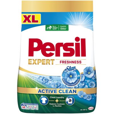 Detergent de rufe pudra Persil Deep Clean Freshness by Silan, 45 spalari, 3,75kg