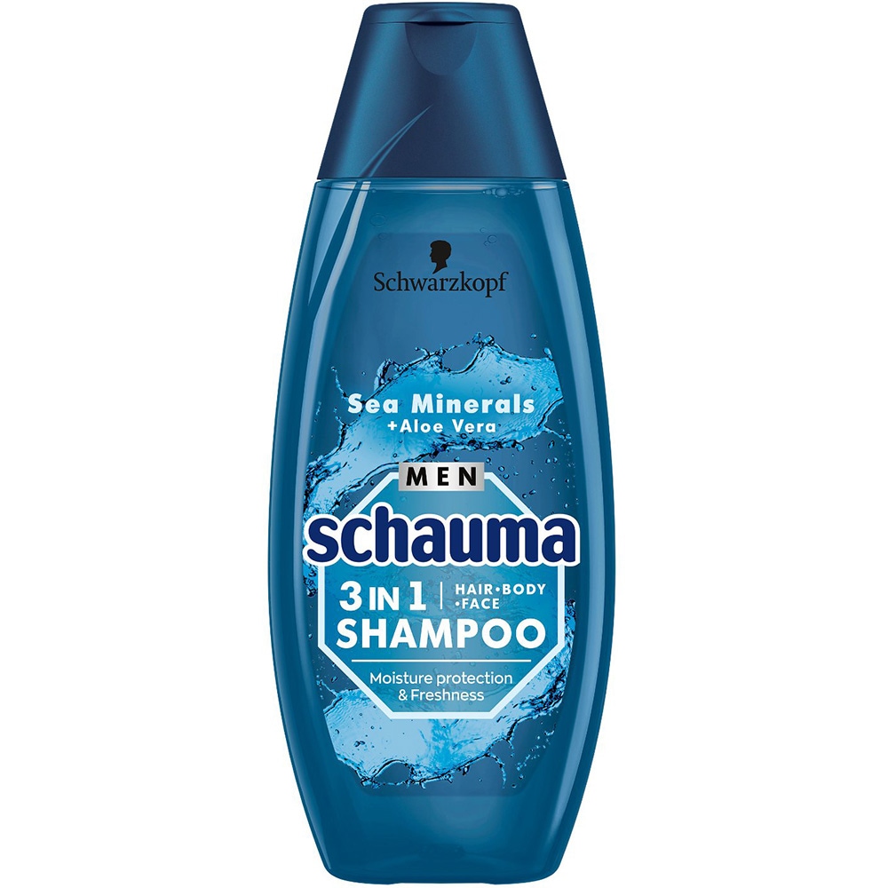 Sampon SCHAUMA Men Sea Mint, 400ml