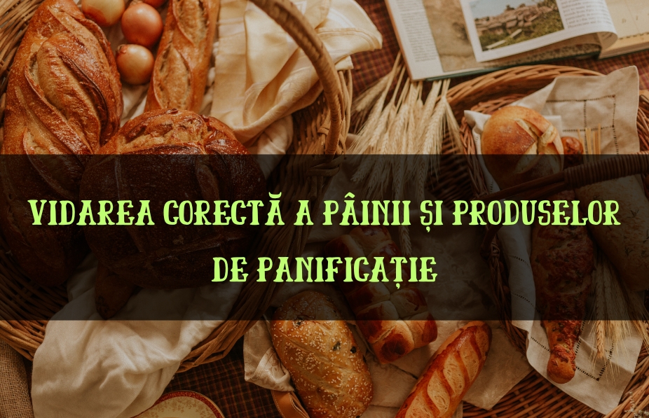 Vidarea corectă a pâinii și produselor de panificație