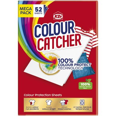 Mega Pack 52 bucati Servetele captatoare de culoare K2r Colour Catcher