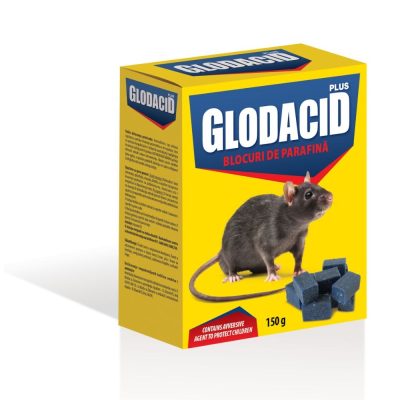 Momeala otrava soareci si sobolani, sub forma de cuburi cerate, raticid, Glodacid, 150 g