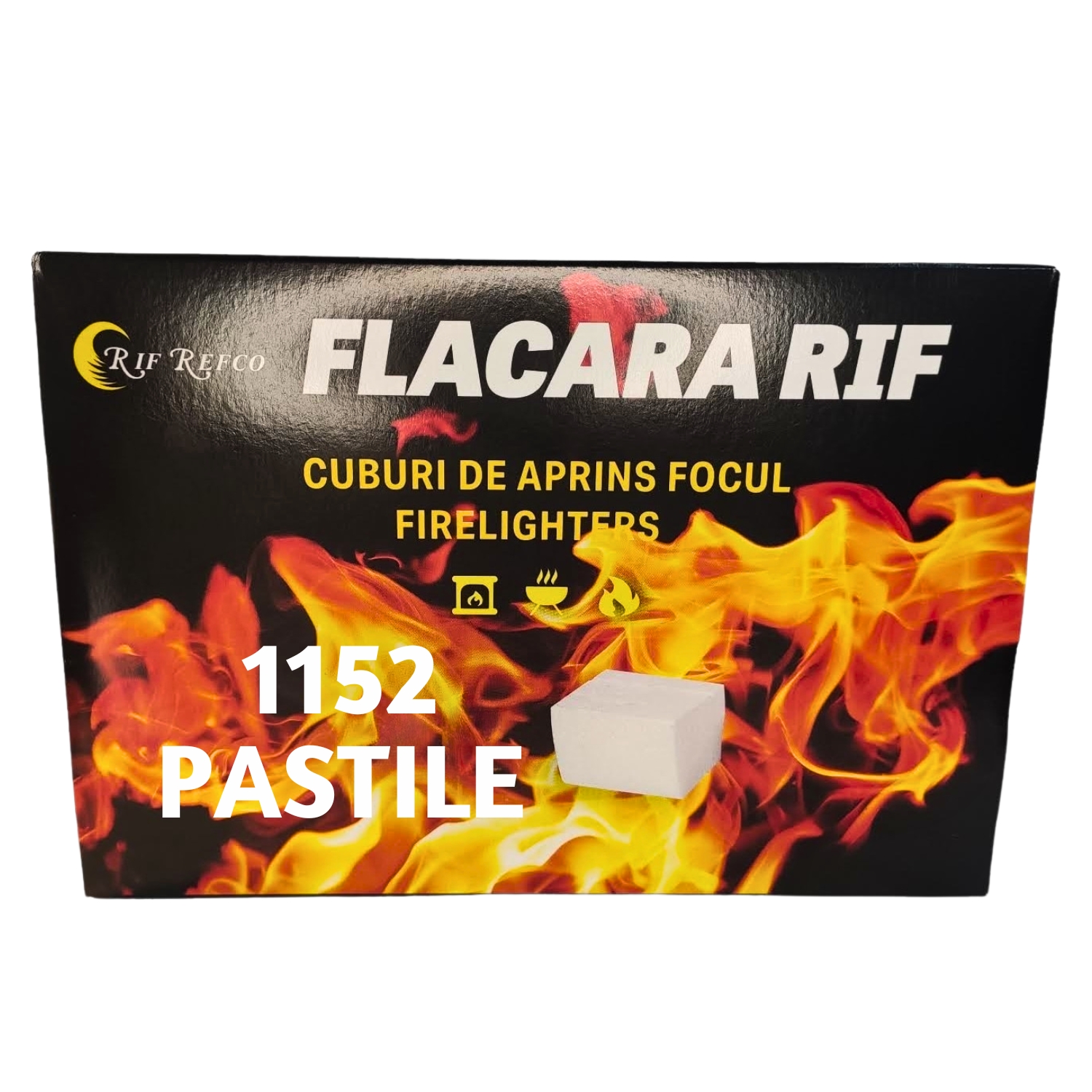 Pachet 1152 pastile de aprins focul